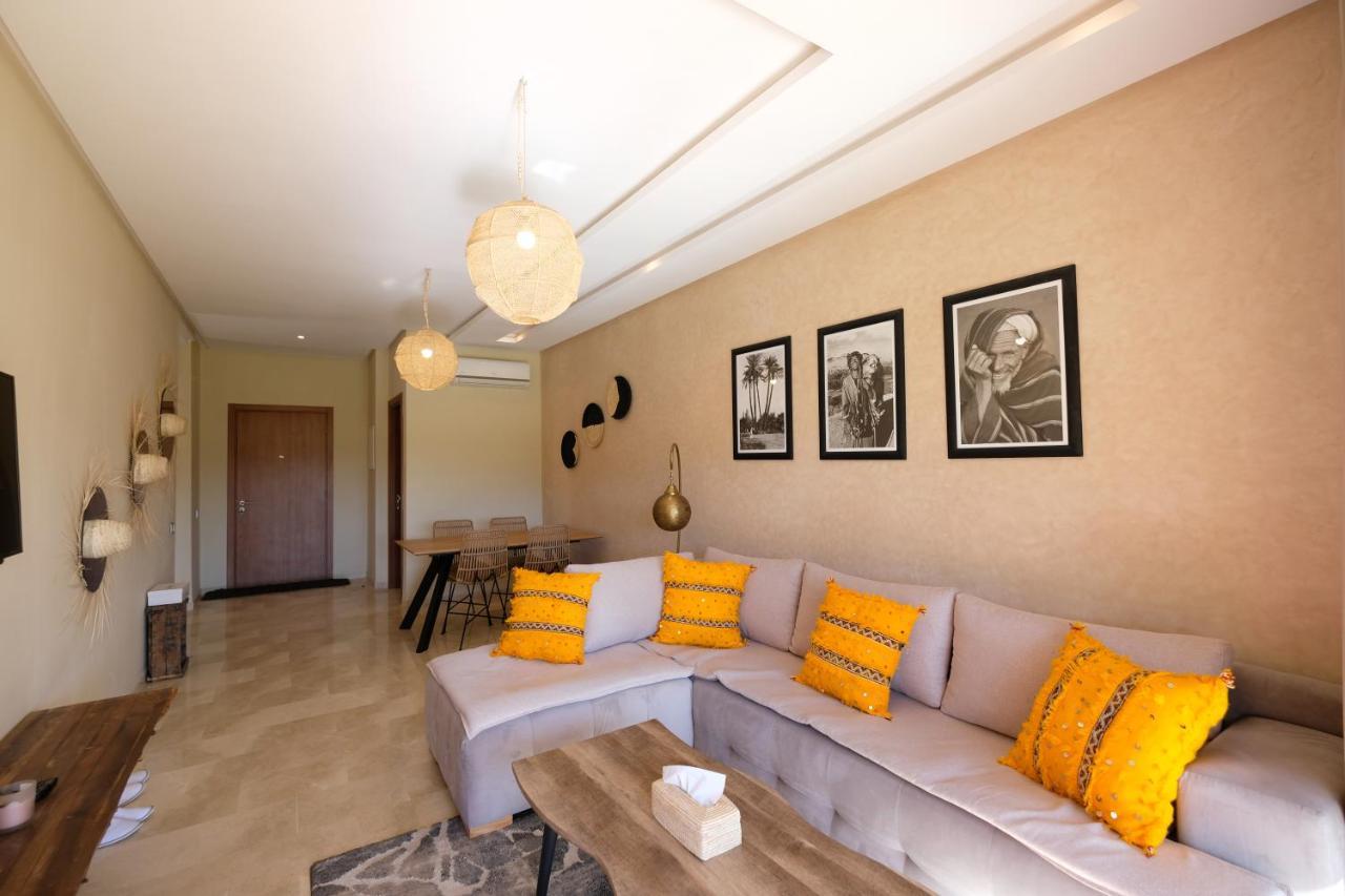 Super Apt T3 Rez De Jardin Prestigia Golf Piscine Apartment Marrakesh