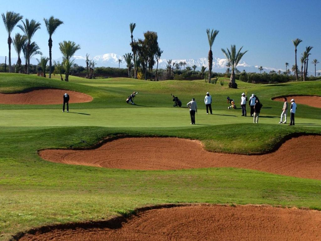 Super Apt T3 Rez De Jardin Prestigia Golf Piscine Appartement Marrakesh