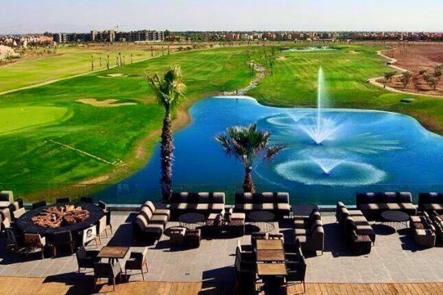 Appartement Super Apt T3 Rez De Jardin Prestigia Golf Piscine Marrakesh